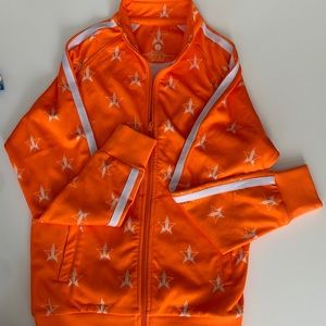 Jeffery Star Orange Track Jacket